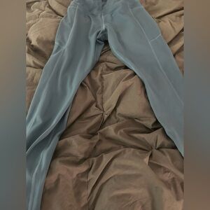 Yoga Leggings 4-Way Stretch High Waisted Tummy Control Pant with Pockets size S